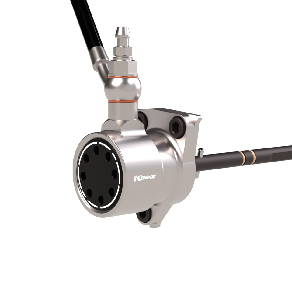 ATT001LPT-S - Alluminio lucido • Attuatore frizione con asta 11721122A